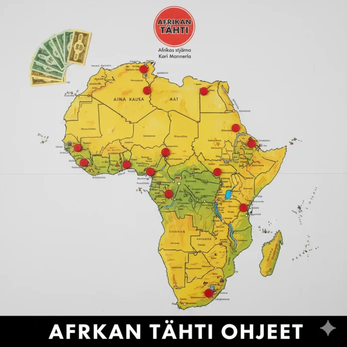 afrikan tähti ohjeet