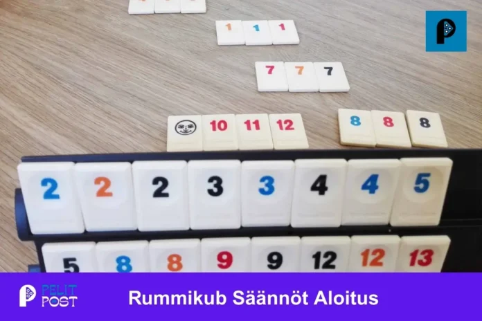 Rummikub säännöt aloitus