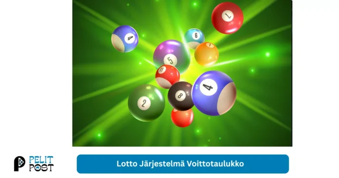 lotto jarjestelma voittotaulukko