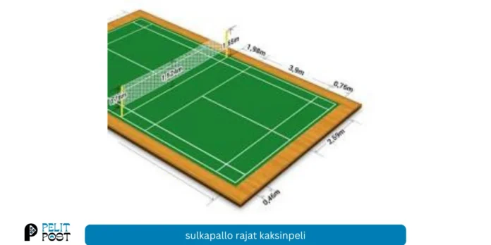 Sulkapallo rajat kaksinpeli