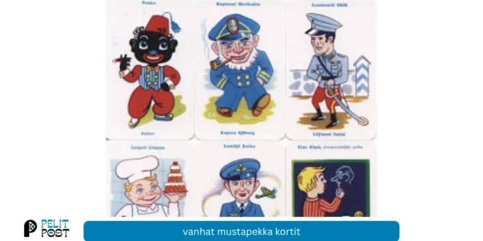 Vanhat Mustapekka-kortit